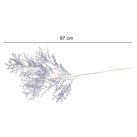 LIŚĆ GAŁĄZKA STROIK NIEBIESKA PODGUMOWANA SZTUCZNE KWIATY