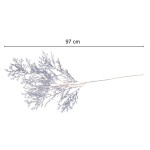 LIŚĆ GAŁĄZKA STROIK NIEBIESKA PODGUMOWANA SZTUCZNE KWIATY