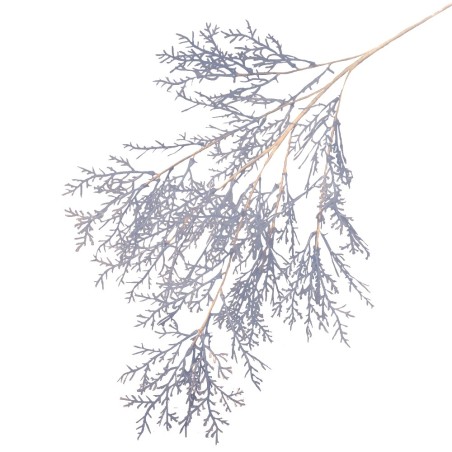 LIŚĆ GAŁĄZKA STROIK NIEBIESKA PODGUMOWANA SZTUCZNE KWIATY