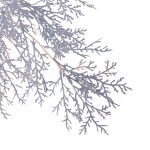 LIŚĆ GAŁĄZKA STROIK NIEBIESKA PODGUMOWANA SZTUCZNE KWIATY